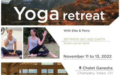 The yogic getaway in Champéry from Nov 11 to 13